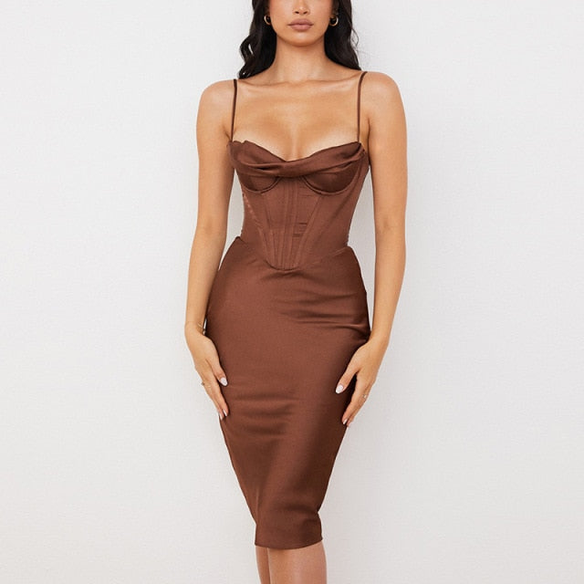 Satin Party Dress