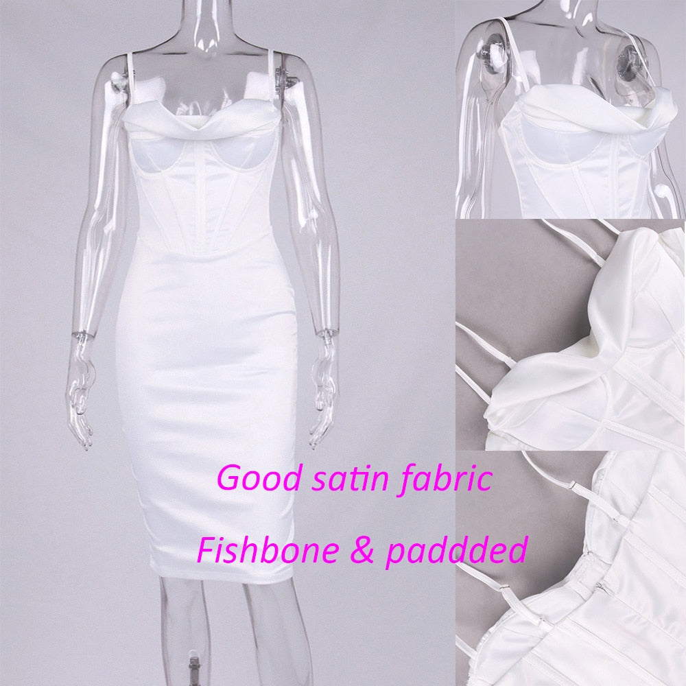 Satin Party Dress